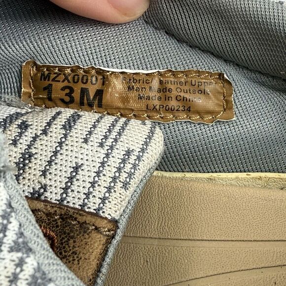 Twisted X Zero-X White & Grey Canvas Lace Up Casual Shoe Men Size 13 M - Picture 13 of 13